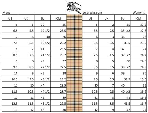 taille burberry|burberry size chart pdf.